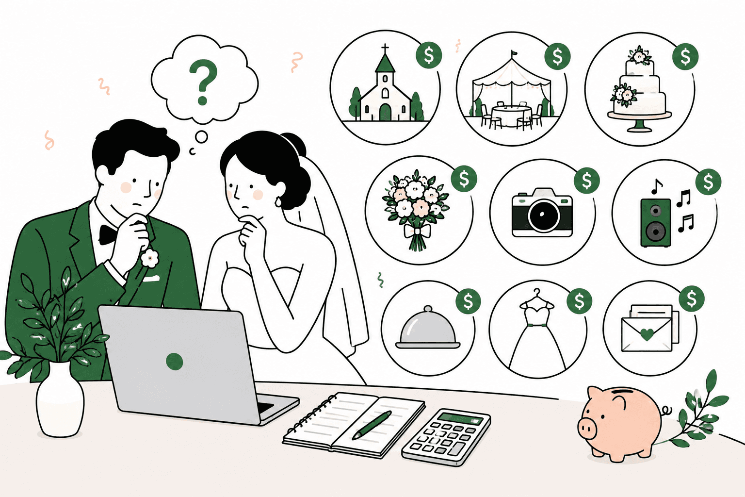 How much does a wedding actually cost in 2026?